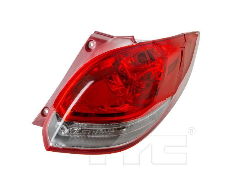 Tail Light Right CAPA Certified - TYC Genera 2012-17 Hyundai Veloster