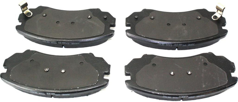 Brake Pad Set Set Of 2 Ceramic Posi-quiet Series - Centric Parts 2003-2004 Tiburon 4 Cyl 2.0L