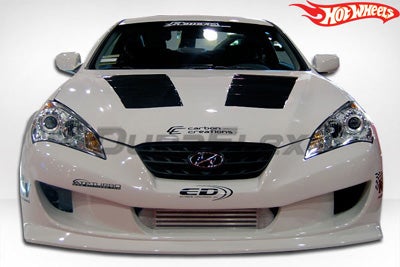 Extreme Dimensions 2010-2012 Hyundai Genesis 2DR Duraflex Circuit Front Bumper Cover - Extreme Dimensions  Hyundai Genesis