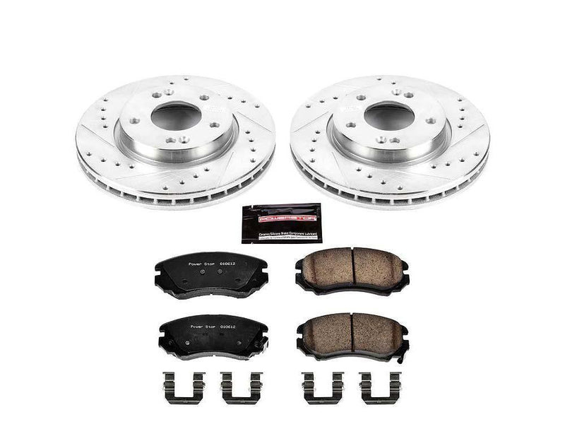 Brake Kit Front Z23 Evolution Sport K5291 - Power Stop 2007-10 Hyundai Elantra