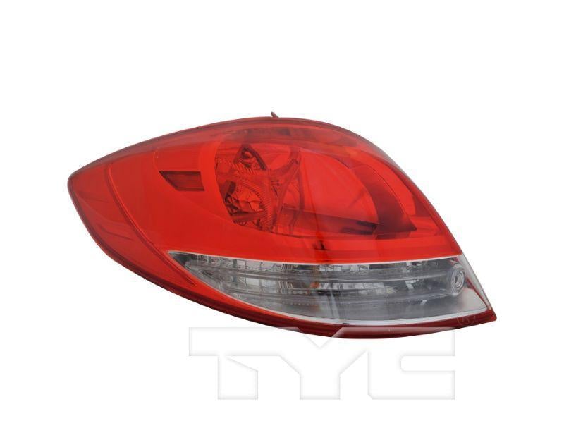 Tail Light Left CAPA Certified - TYC Genera 2012-17 Hyundai Veloster