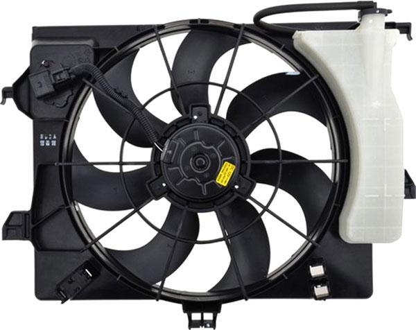 Cooling Fan Assembly Single Oe - VDO 2012-2013 Accent 4 Cyl 1.6L