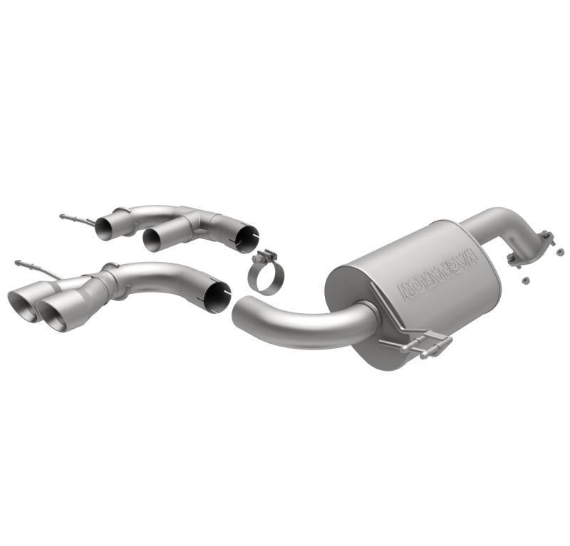 Exhaust Axle Back System Stainless Street Series - MagnaFlow 2012-17 Hyundai Veloster 4Cyl 1.6L