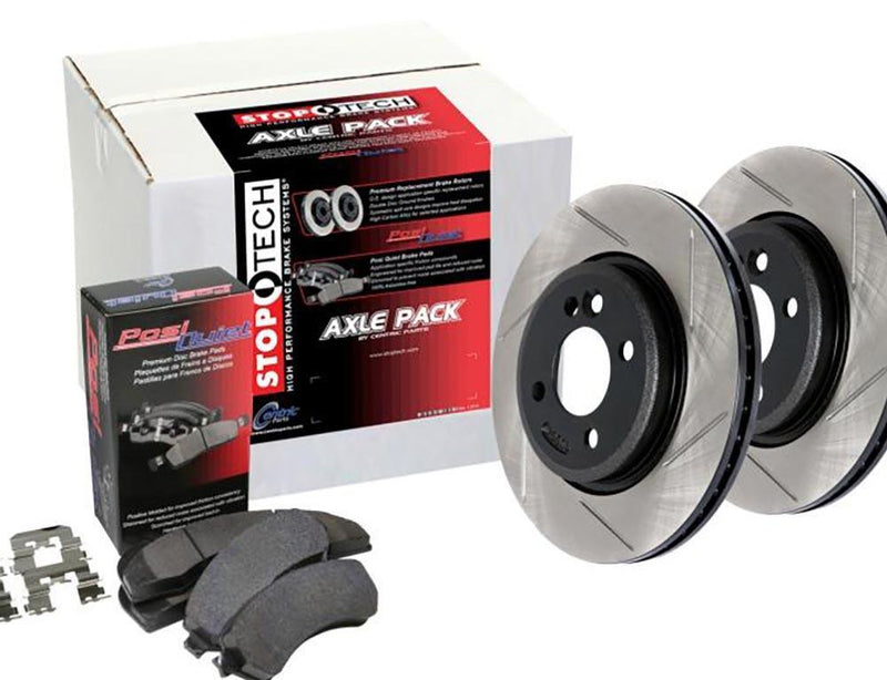 Street Axle Pack Rear Slotted - StopTech 2005-08 Hyundai Sonata  and more