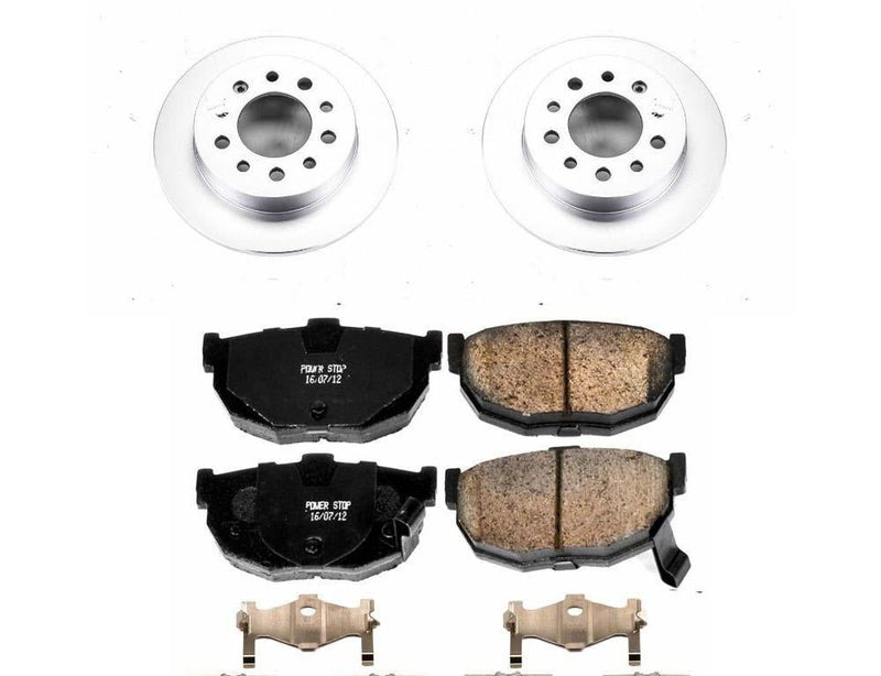 Brake Kit Rear Geomet Coated Z17 Evolution - Power Stop 2003-08 Hyundai Tiburon
