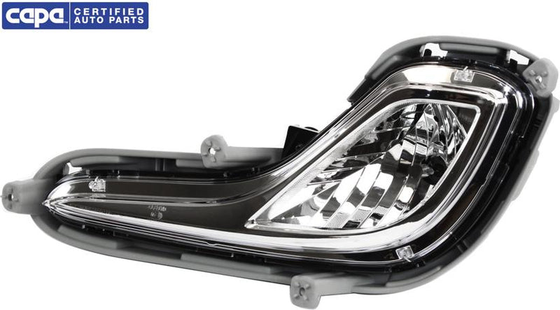 Fog Light Left Single W/ Bulb(s) Capa Certified - Replacement 2012-2015 Accent