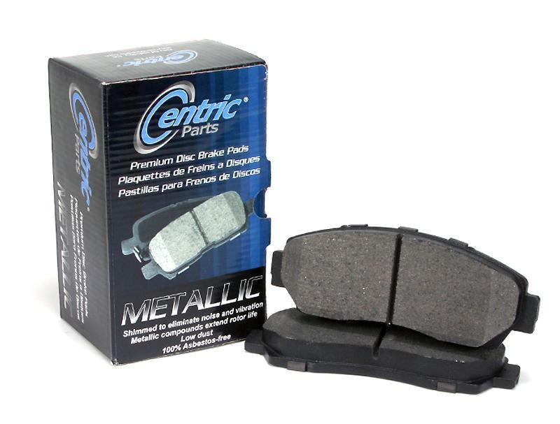 Brake Pad Semi Metallic w/ Shim Rear - Centric Parts 1997-08 Hyundai Tiburon