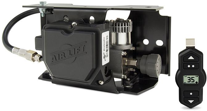 Air Suspension Compressor Kit Wirelessone Series - Air Lift Universal