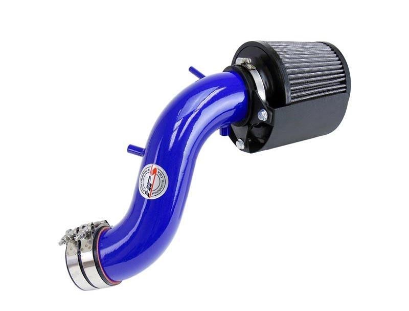 Short Ram Air Intake Incl. Heat Shield Blue - HPS Performance Products 2011-14 Hyundai Sonata