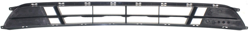 Grille Assembly Set Of 3 Black Plastic - Replacement 2009-2010 Sonata 4 Cyl 2.4L