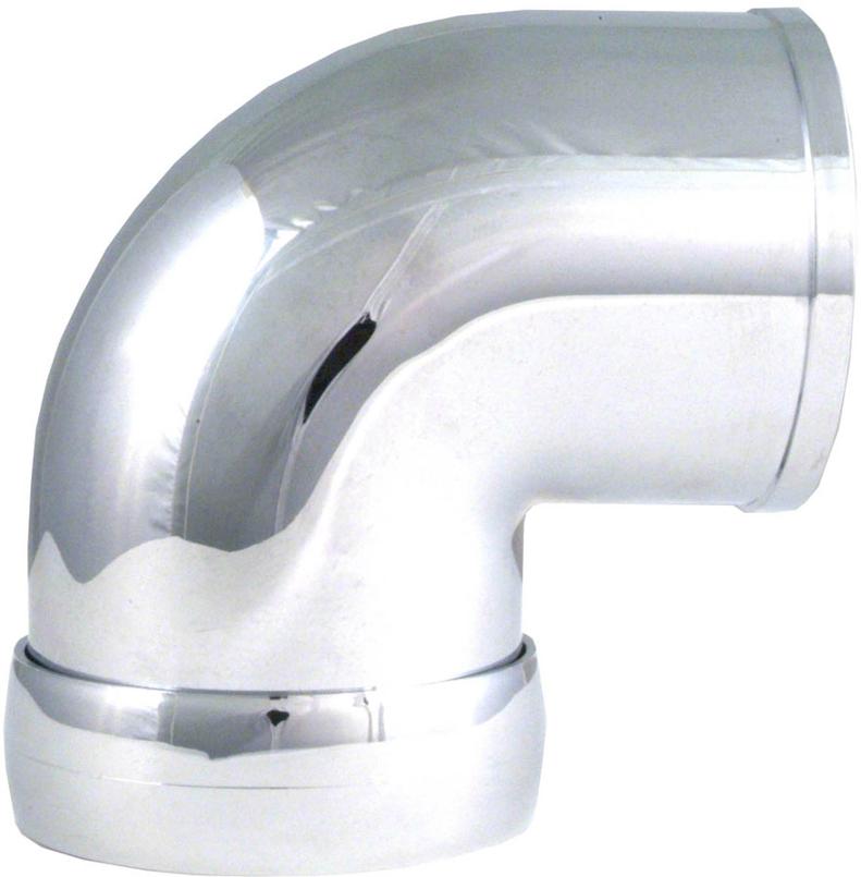 Intake Tube Single Chrome - Spectre Universal