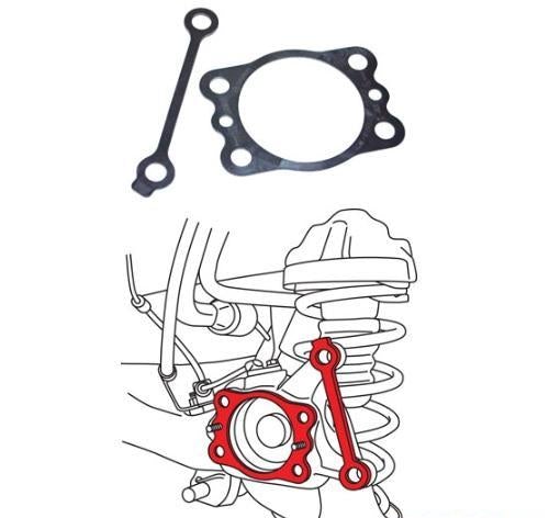 Toe Shim Set Rear Single - SPC Performance 2012-17 Hyundai Accent