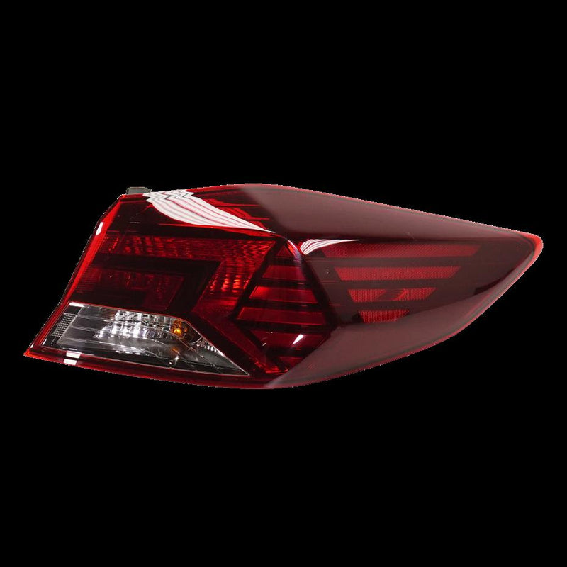 Tail Light Right Single Clear Red W/ Bulb(s) - Replacement 2019-2020 Elantra