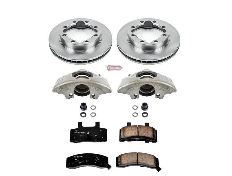 Kit w/ Caliper Front Rear - Power Stop 2005-09 Hyundai Tucson