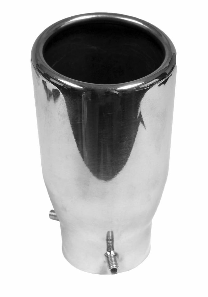 Exhaust Tip Single Natural Steel Oe - Walker 2005-2006 Tucson 4 Cyl 2.0L