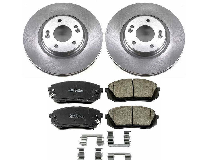 Brake Kit Front - Power Stop 2015-16 Hyundai Sonata