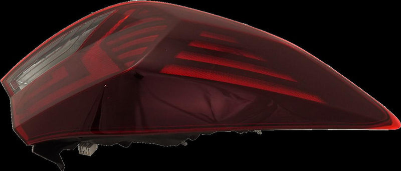 Tail Light Left Single Clear Red W/ Bulb(s) - Replacement 2019-2020 Elantra