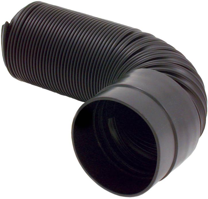 Intake Tube Single Black - Spectre Universal