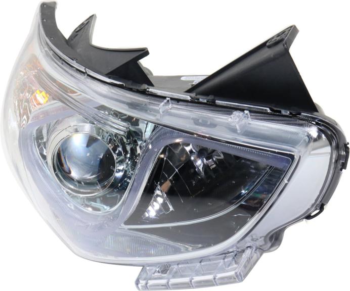 Headlight Set Of 2 Clear W/ Bulb(s) - Replacement 2011-2015 Sonata