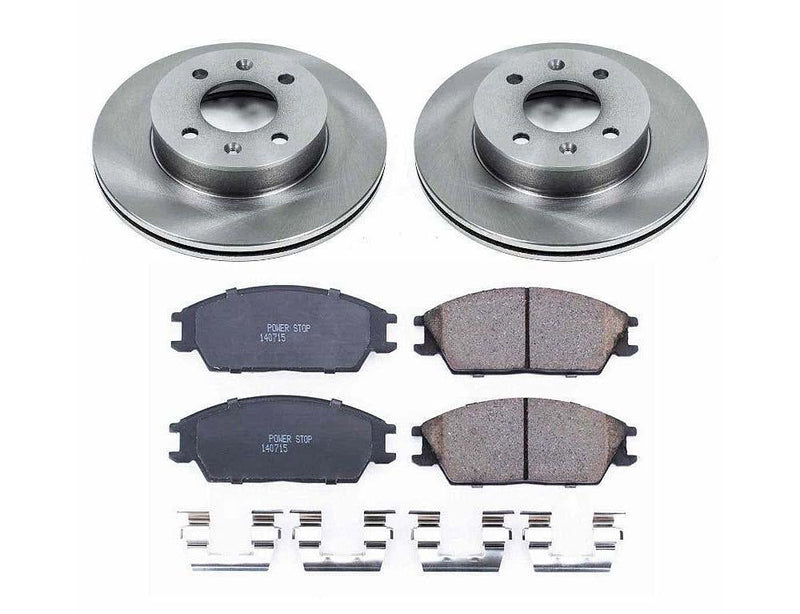 Brake Kit Front - Power Stop 2003-05 Hyundai Accent