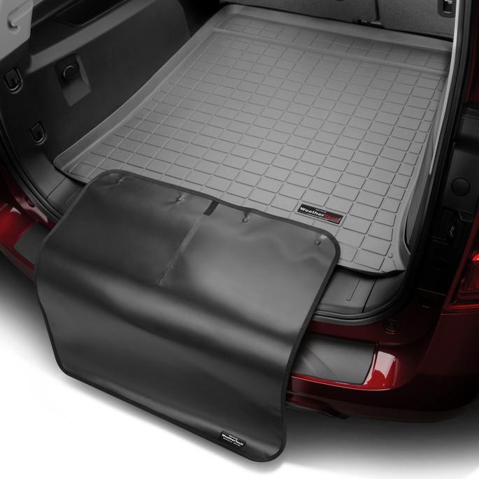 Cargo Mat Single Gray Rubber Cargo Liner Series - Weathertech 2020 Veloster 4 Cyl 1.6L