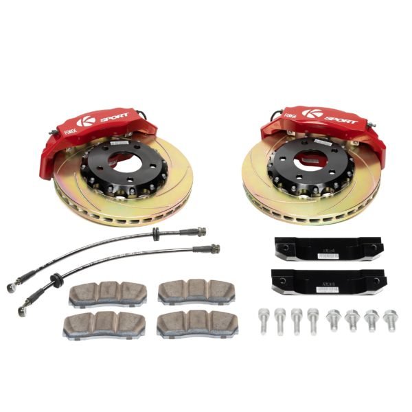 Big Brake Kit Rear 330mm 4 Piston Slotted Procomp BKHY240-432SO - Ksport 2012-14 Hyundai Elantra