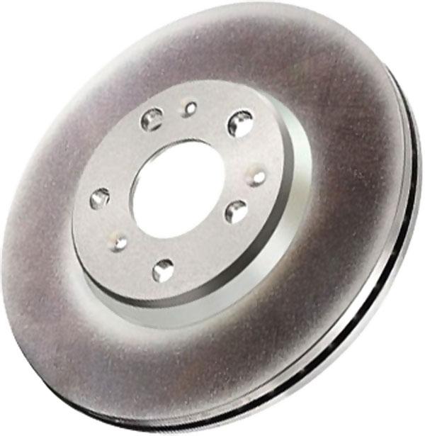 Brake Disc Left Single Plain Surface Gcx Elemental Protection Series - Centric Parts 2012-2014 Accent