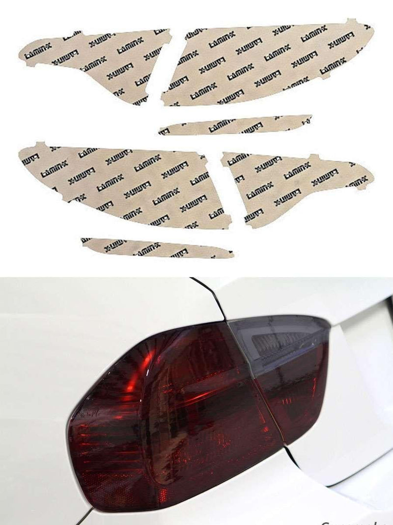 Tail Light Covers Gunsmoke - Lamin-X 2015-17 Hyundai Sonata