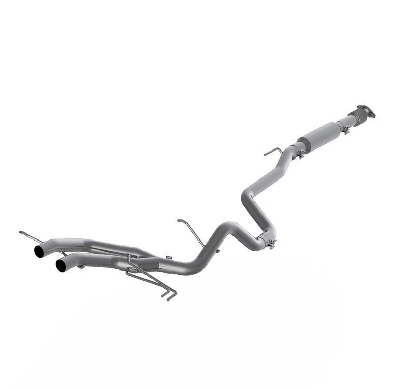 Catback Exhaust System 2.5" Stainless Steel T304 Exits Dual - MBRP 2013-17 Hyundai Veloster