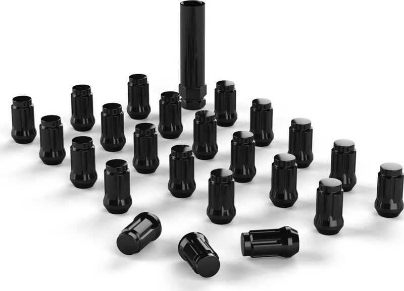 Lug Nut Set Of 23 Black - Teraflex Universal