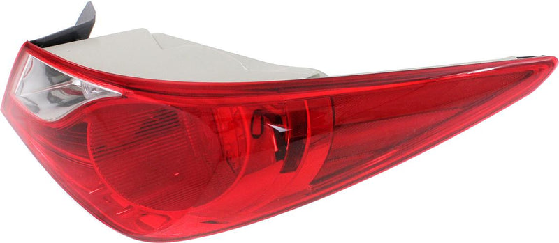 Tail Light Right Single Clear Red W/ Bulb(s) - Replacement 2011-2012 Sonata