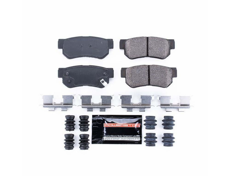 Brake Pad Z23 Evolution Sport w/ Hardware Rear - Power Stop 2006-09 Hyundai Azera