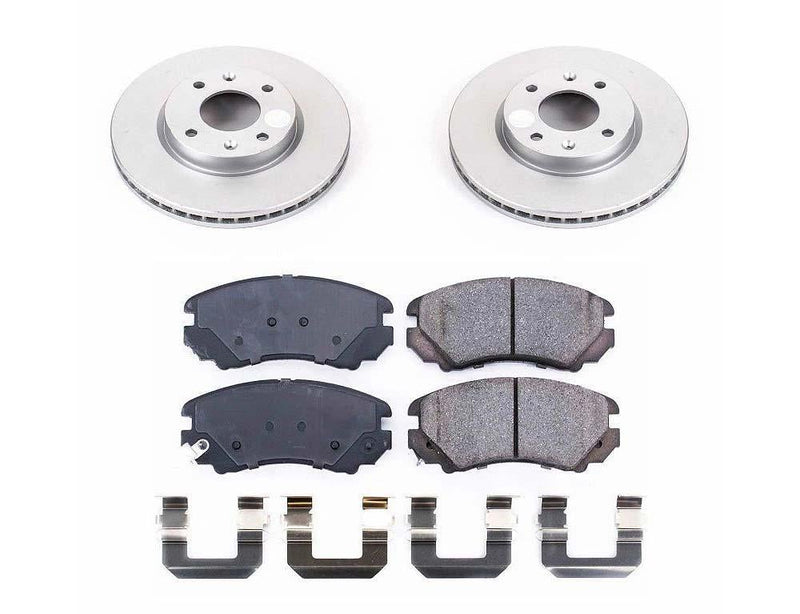 Brake Kit Front Geomet Coated Z17 Evolution - Power Stop 2005 Hyundai Sonata