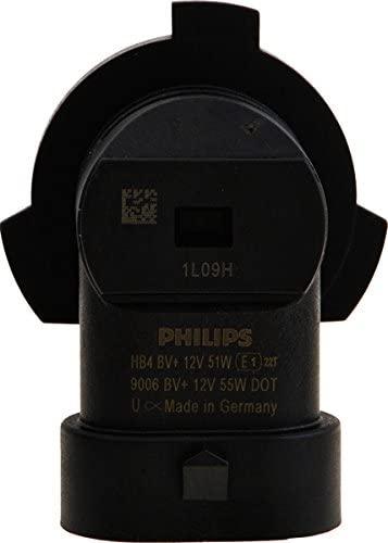 Headlight Bulb 12v 55w Set Of 2 Crystalvision Ultra Series 9006 - Philips Universal