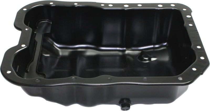 Oil Pan 4.86 Qts Set Of 2 Steel - Replacement 2009-2010 Sonata 4 Cyl 2.4L