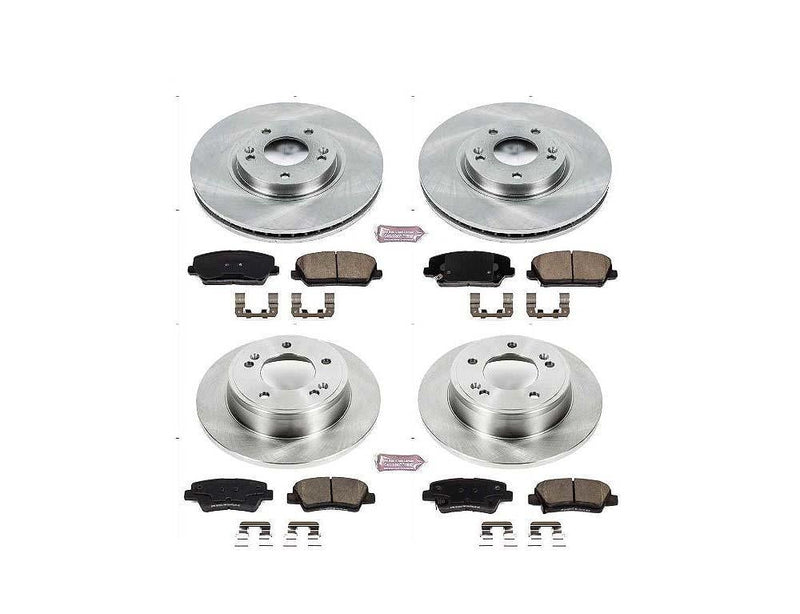 Brake Kit Front Rear - Power Stop 2016-17 Hyundai Veloster