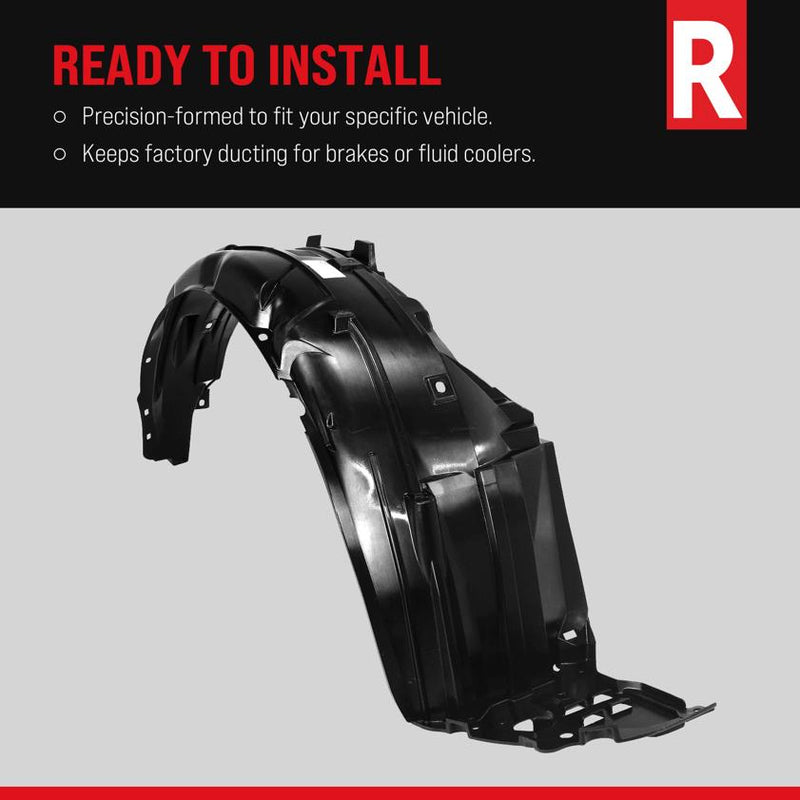 Fender Liner Left Single Plastic - Replacement 2005-2006 Tucson 4 Cyl 2.0L