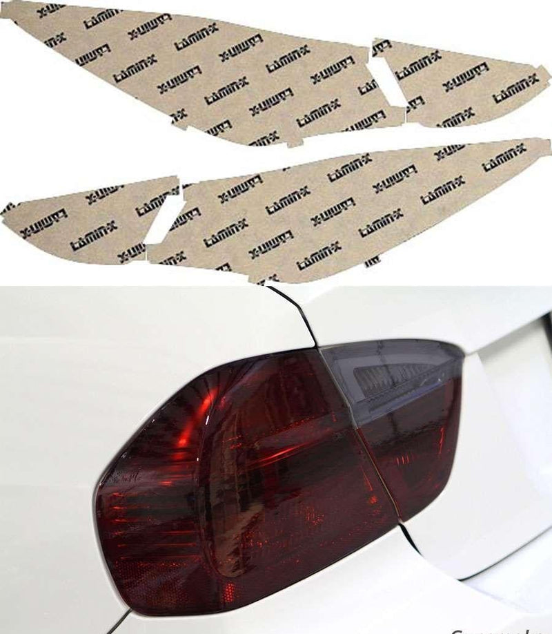 Tail Light Covers Gunsmoke - Lamin-X 2011-14 Hyundai Sonata