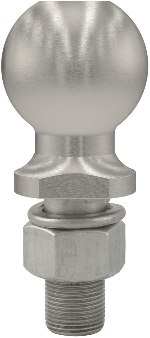 Hitch Ball Single Chrome Steel - Curt Universal