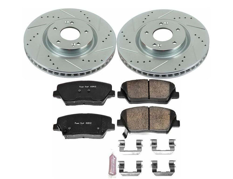 Brake Kit Front Z23 Evolution Sport - Power Stop 2012-17 Hyundai Azera