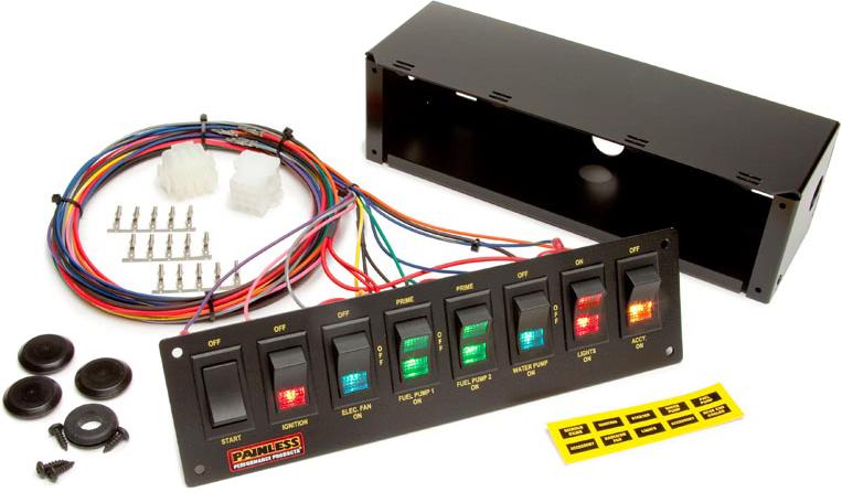 Toggle Switch Panel Single - Painless Universal