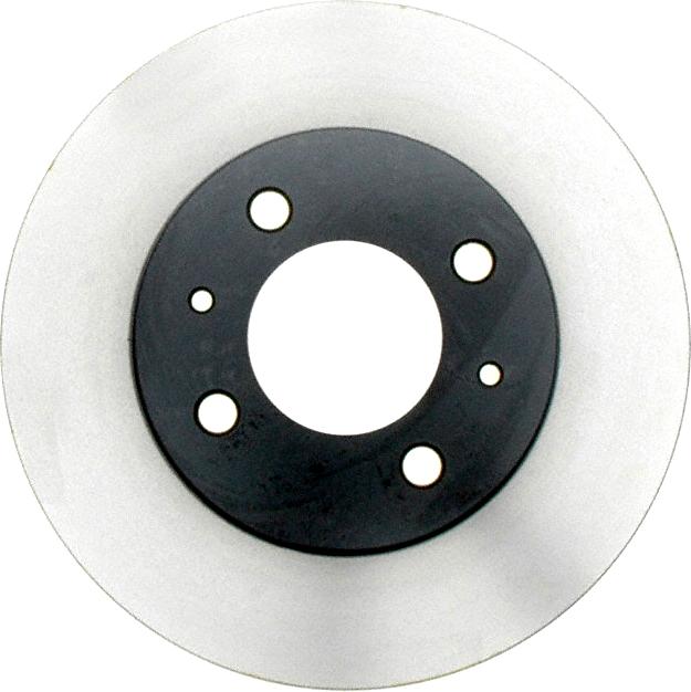 Brake Disc Left Single Plain Surface R-line Series - Raybestos 2000-2001 Accent