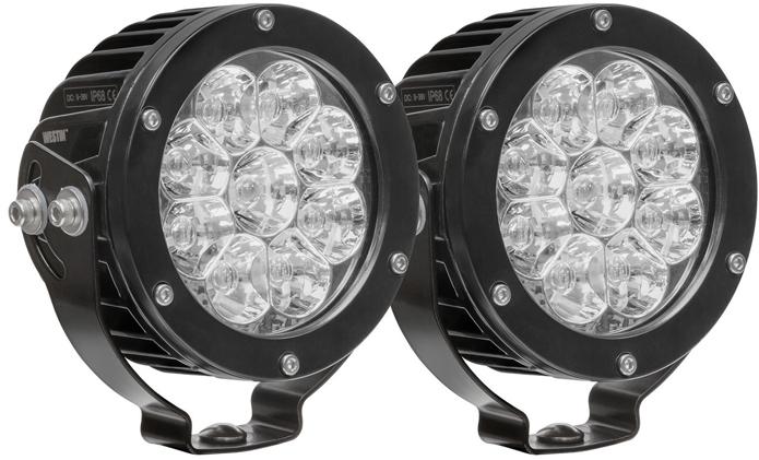Led Offroad Light 2025lm 27w 4.7in Set Of 2 Black Axis Hp Series - Westin Universal