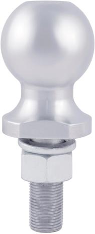 Hitch Ball Single Chrome Steel - Curt Universal