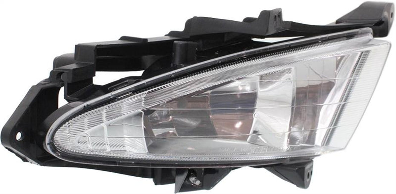 Fog Light Right Single W/ Bulb(s) - Replacement 2007-2010 Elantra