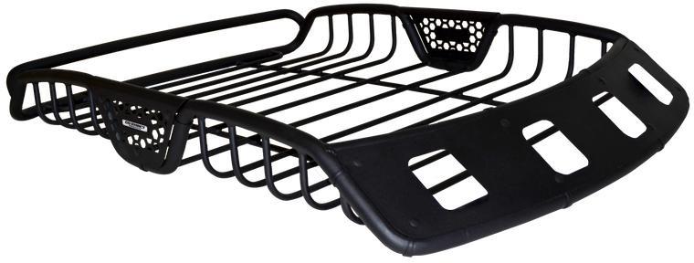 Cargo Basket Single Powdercoated Textured Black Steel Sr40 Lr4 Series - Go Rhino Universal