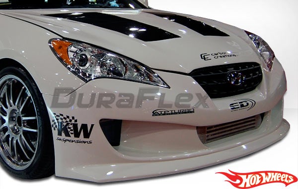 Extreme Dimensions 2010-2012 Hyundai Genesis 2DR Duraflex Circuit Front Bumper Cover - Extreme Dimensions  Hyundai Genesis