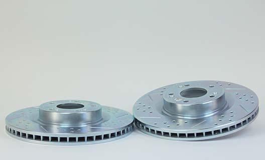 Brake Rotors Pair - Baer Sport 2009-11 Hyundai Genesis Sedan