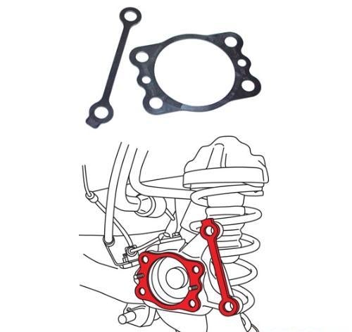 Toe Shim Rear Set Of 8 - SPC Performance 2012-17 Hyundai Accent