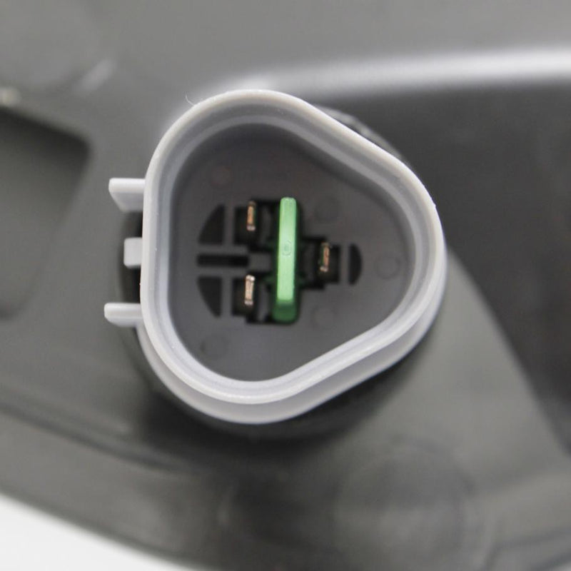 Driving Light Left Single Clear Plastic W/ Bulb(s) Sedan - Replacement 2017 Elantra